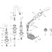 Hansgrohe 4-L.Wannenarmatur Axor Citterio M F-Set f.Wannenrand chrom m.Hebelgriff