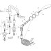 Hansgrohe 4-Loch Wannenarmatur Axor Citterio F-Set f.Wannenrand chrom mit Hebelgriff