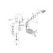 Hansgrohe 4-Loch Wannenarmatur Axor Montreux F-Set f.Wannenrand chrom m.Kreuzgriffen