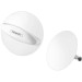 Hansgrohe Ab-u.Überlaufgarnitur Flexaplus F-Set (Griff u.Stopfen) mattweiss