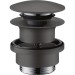 Hansgrohe Ablaufgarnitur Push-Open für Waschtisch- und Bidetmischer Brushed Black Chrome