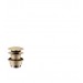 Hansgrohe Ablaufventil push-open DN32 brushed bronze mit Überlaufloch