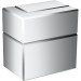 Hansgrohe Absperrventil Unterputz Axor Edge Fertigset chrom