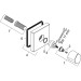 Hansgrohe Absperrventil Unterputz Axor Starck Organic Fertigset chrom