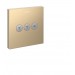 Hansgrohe Absperrventil Unterputz ShowerSelect Fertigset 3 Verbraucher brushed bronze