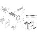 Hansgrohe Absperrventil UP Axor ShowerSelect Fertigset 3 Verbraucher quadratisch chr.