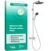 Hansgrohe Activera S Showerpipe 240 1j EcoSmart mit Einhebelmischer chrom