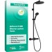 Hansgrohe Activera S Showerpipe 240 1jet  EcoSmart mit Ecostat Fine MSW