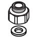 Hansgrohe Adapter G3-8/G1-2 kpl.  