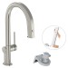 Hansgrohe Aqittura M91 FilterSystem 210, Ausziehauslauf, 1jet, sBox Edelstahl Finish