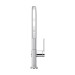Hansgrohe Aqittura M91 FilterSystem 210, Ausziehauslauf, 1jet, sBox, Starter Set Chrom
