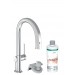 Hansgrohe Aqittura M91 FilterSystem 210, Ausziehauslauf, 1jet, Starter Set Chrom