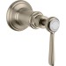 Hansgrohe AXOR Montreux Absperrventil mit Hebelgriff, Unterputz, nickel gebürstet 16872820