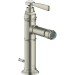 Hansgrohe AXOR Montreux Einhebel-Bidetmischer mit Ablaufgarnitur, nickel gebürstet 16526820