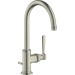 Hansgrohe AXOR Montreux Einhebel-Waschtischmischer 210 mit Ablaufgarnitur, nickel gebürstet 16517820