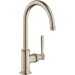 Hansgrohe AXOR Montreux Einhebel-Waschtischmischer 210 ohne Ablaufgarnitur, nickel gebürstet 16518820
