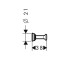 Hansgrohe AXOR Montreux Einzelhaken, polished nickel 42137830