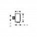 Hansgrohe AXOR Montreux FIxFit Classic Schlauchanschluss DN15 mit Rückflusssverhinderer, nickel gebürstet 16884820