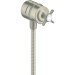 Hansgrohe AXOR Montreux FixFit Stop Wandabsperrventil DN15 mit Kreuzgriff, nickel gebürstet 16882820