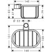 Hansgrohe AXOR Montreux Seifenkorb, nickel gebürstet 42066820