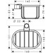 Hansgrohe AXOR Montreux Seifenkorb, nickel gebürstet 42066820