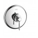 Hansgrohe AXOR Montreux Thermostat Unterputz Fertigset mit Hebelgriff, nickel gebürstet 16823820