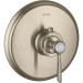 Hansgrohe AXOR Montreux Thermostat Unterputz Fertigset mit Hebelgriff, nickel gebürstet 16823820