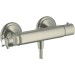 Hansgrohe AXOR Montreux Thermostatmischer Aufputz DN15 mit Kreuzgriff für Brause, nickel gebürstet 16261820