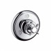 Hansgrohe AXOR Montreux Trio/Quattro Absperr- und Umstellventil DN20, nickel gebürstet 16830820