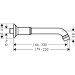 Hansgrohe AXOR Montreux Wanneneinlauf DN15/DN20, nickel gebürstet 16541820