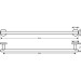 Hansgrohe Badetuchhalter Logis Universal chrom 
