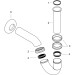 Hansgrohe Bidet Röhrensifon DN32 chrom  