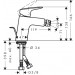 Hansgrohe Bidetmischer 70 Logis chrom 