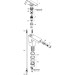 Hansgrohe Bidetmischer Axor Edge Diamantschliff chrom