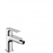 Hansgrohe Bidetmischer Rebris E mit Metall Zugstangen-Ablaufgarnitur chrom