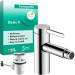 Hansgrohe Bidetmischer Zesis S  mit Zugstangen-Ablaufgarnitur chrom