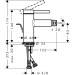 Hansgrohe Bidetmischer Zesis S  mit Zugstangen-Ablaufgarnitur chrom