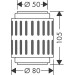 Hansgrohe Brandschutzadapter RainDrain 