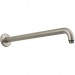 Hansgrohe Brausearm DN15 389mm Ausladung 90 Grad brushed nickel ohne Kugelgelenk