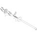 Hansgrohe Brausearm DN15 390mm Axor BN  