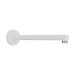 Hansgrohe Brausearm S 39 cm Mattweiß