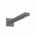 Hansgrohe Brausearm Square 389 mm brushed black chrome 