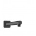 Hansgrohe Brausearm Vernis Shape DN15 240mm Ausladung 90 Grad mattschwarz