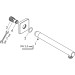 Hansgrohe Brausearm Vernis Shape DN15 240mm Ausladung 90 Grad mattschwarz