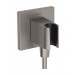 Hansgrohe Brausehalter FixFit E Porter KS für Handbrause brushed black chrome