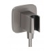 Hansgrohe Brausehalter FixFit Q Porter KS für Handbrause brushed black chrome