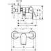 Hansgrohe Brausemischer Aufputz Rebris E MSW