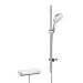 Hansgrohe Brausenkombi Raindance Select 150/ Therm.DAP Ecostat Sel.U'900mm weiss/chr.