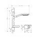 Hansgrohe Brausenkombi Raindance Select 150/ Therm.DAP Ecostat Sel.U'900mm weiss/chr.