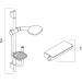 Hansgrohe Brausenkombi Raindance Select E 120/ Therm.Brause AP Ecostat Sel.U'900mm chr.